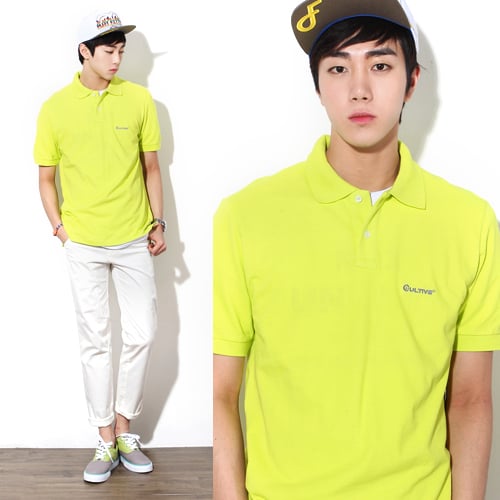컬티브(CULTIVE) BASIC PK TEE (GREEN) - 35,000 | 무신사 스토어