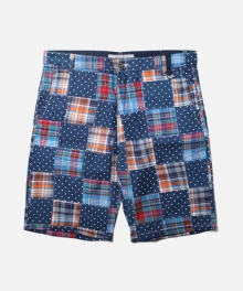 MADRAS PATCHWORK SHORT _ DOT