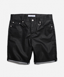 BRILLIANT COATING SHORT _ BLACK