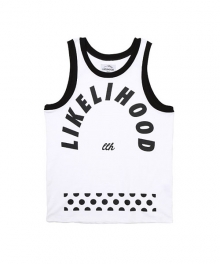 Dot Sleeveless - WHITE