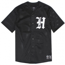 HUF OLD ENGLISH BASEBALL JERSEY(Black)