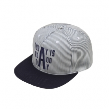 TODAY SNAPBACK_STRIPE NAVY