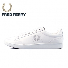 프레드페리 홉맨레더 / B4224-100 /  Mens Hopman Leather Tennis Shoe White/1964 Silver