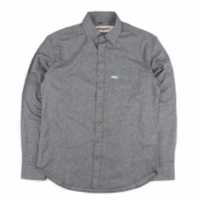 UBS 05 basic shirts fish label_grey(남여공용)