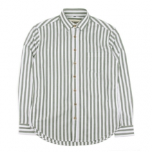 UMR 52 vertical stripe shirts_green(남여공용)