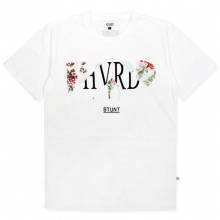 Floral Hard 2 Hvrd Tee (White)