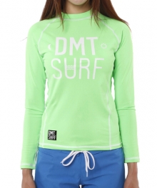 [DMT SURF] SOUL LIME RASHGUARD 여성용 디미토 래쉬가드