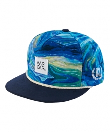 ocean snapback blue