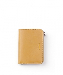 R WALLET 120 WAX LEATHER MUSTARD