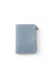 R WALLET 120 WAX LEATHER BLUE