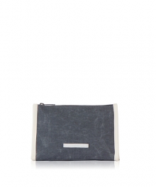 R POUCH 111 WAX KODRA CHARCOAL