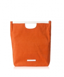 R TOTE 220 WAX CANVAS ORANGE