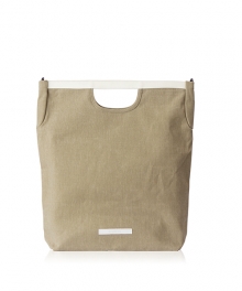 R TOTE 220 WAX CANVAS KHAKI