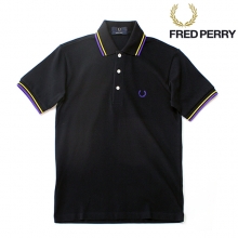 프레드페리 제페니스 팁피드 셔츠 / M120-797 / FREDPERRY JAPANESE TIPPED FRED PREEY SHIRT NAVY