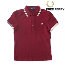 프레드페리 트윈 팁피드 셔츠 / G9762-A27 / FREDPERRY TWIN TIPPED FRED PERRY SHIRT TAWNY PORT
