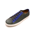 클라토(CLATO) Sneakers (1412-4)&lt;br&gt;Gray & Blue Suede
