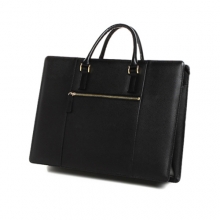 LP CLASSIC ONE TOTEBAG BLACK LEATHER (LP-1211-TBC1-BK-LE)