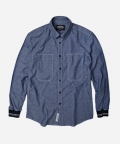 FLEXIBLE WORK SHIRT _ INDIGO