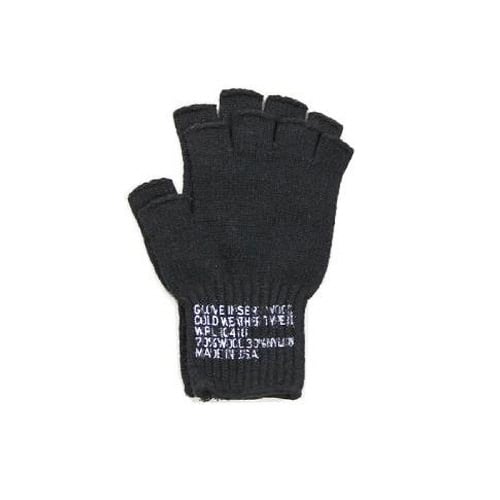 로스코(rothco) 8411 핑거리스 울 글러브 (BLACK)
