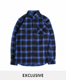 Tartan Check Shirts Blue