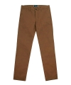 stretch canvas chino pants (saddle brown)