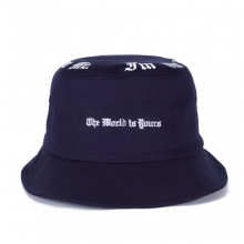 The World BucketHat Navy