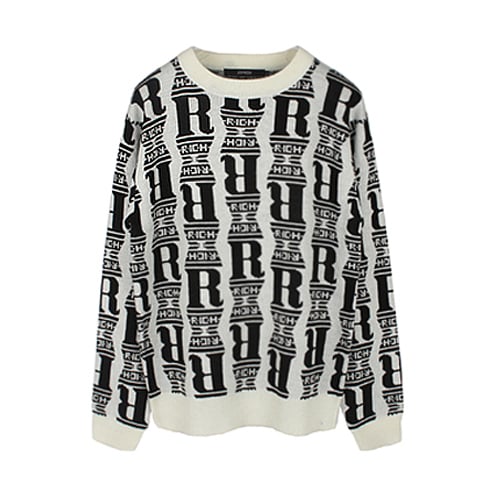 조이리치(JOYRICH) Chrome Status Knit Crew - 182,000 | 무신사 스토어