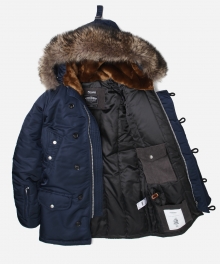 ARCTIC N3B PARKA 003 _ NAVY