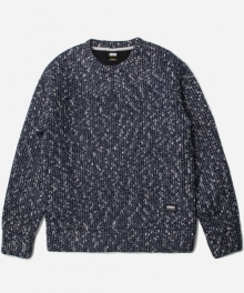 BOCACI KNIT SWEATSHIRT _ NAVY