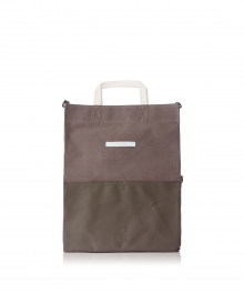 R TOTE 250 WAX CANVAS CHARCOAL