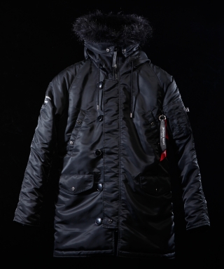 쟈니웨스트(JHONNY WEST) [JHONNYWEST X ALPHA] N-3B Parka (Black)