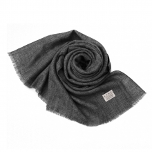 WOOL MUFFLER CHARCOAL