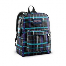 [국내무료배송] 잔스포츠 가방 / JANSPORT SUPERBREAK / MAMMOTH BLUE PAINTEDPLAID / T5019VC