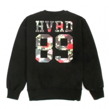 [스턴트] STUNT FLORAL BACK CREWNECK (BLACK)