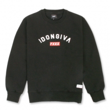 [스턴트] STUNT IDONGIVA UNIV CREWNECK (BLACK)