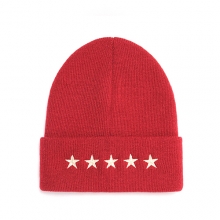 5STAR S BEANIE (BURGUNDY)