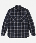 HEAVY FLANNEL PULLOVER _ NAVY