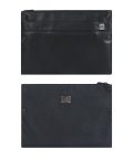 GROWING CLUTCH BAG / BLACK