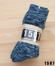 [3개 SET] 1507 워크삭스 WORKSOCKS DEEP BLUE