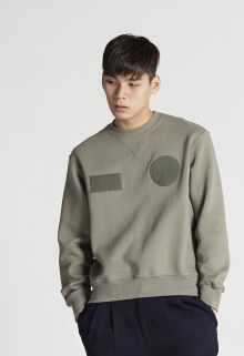 VELCRO SWEATSHIRT OLIVE