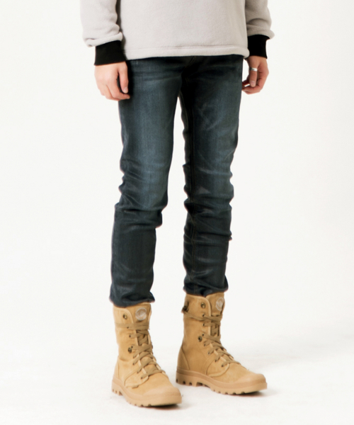 언터치드(untouched) DEEP INDIGO BLUE COATED