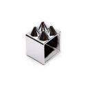 모드곤(MODGONE) [모드곤] 4 Maleficent Cube Ring (White Gold)