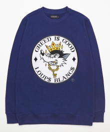 Greedy Wolf Sweatshirt - Navy