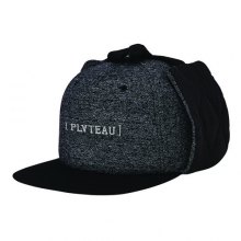 QUILTING MUFFLE SNAPBACK_BLACK