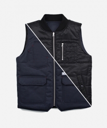 REVERSIBLE VEST _ NAVY