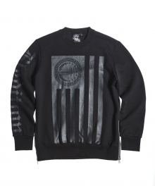 B.L.D.T BLACK FLAG CREWNECK SWEAT SHIRTS