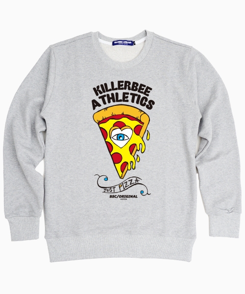 킬러비(KILLER BEE) Pizza Sweatshirt (grey) - 사이즈 & 후기 | 무신사 킬러비(KILLER BEE)  Pizza Sweatshirt (grey) - 사이즈 & 후기... 