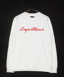 Calligraphy Logo Sweatshirt - White