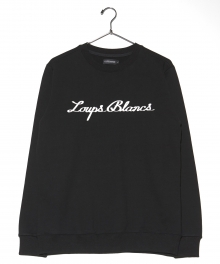 Calligraphy Logo Sweatshirt - Black