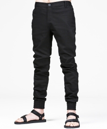 Beltloop Jogger pants - Black